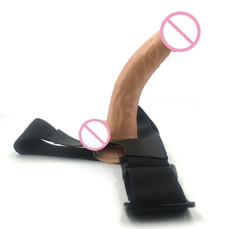 Factory Direct Sex Toys Strap On huge Dildo For Women Natural Realistic Dildo With Belt Sex Toy Strap On Rubber Penis