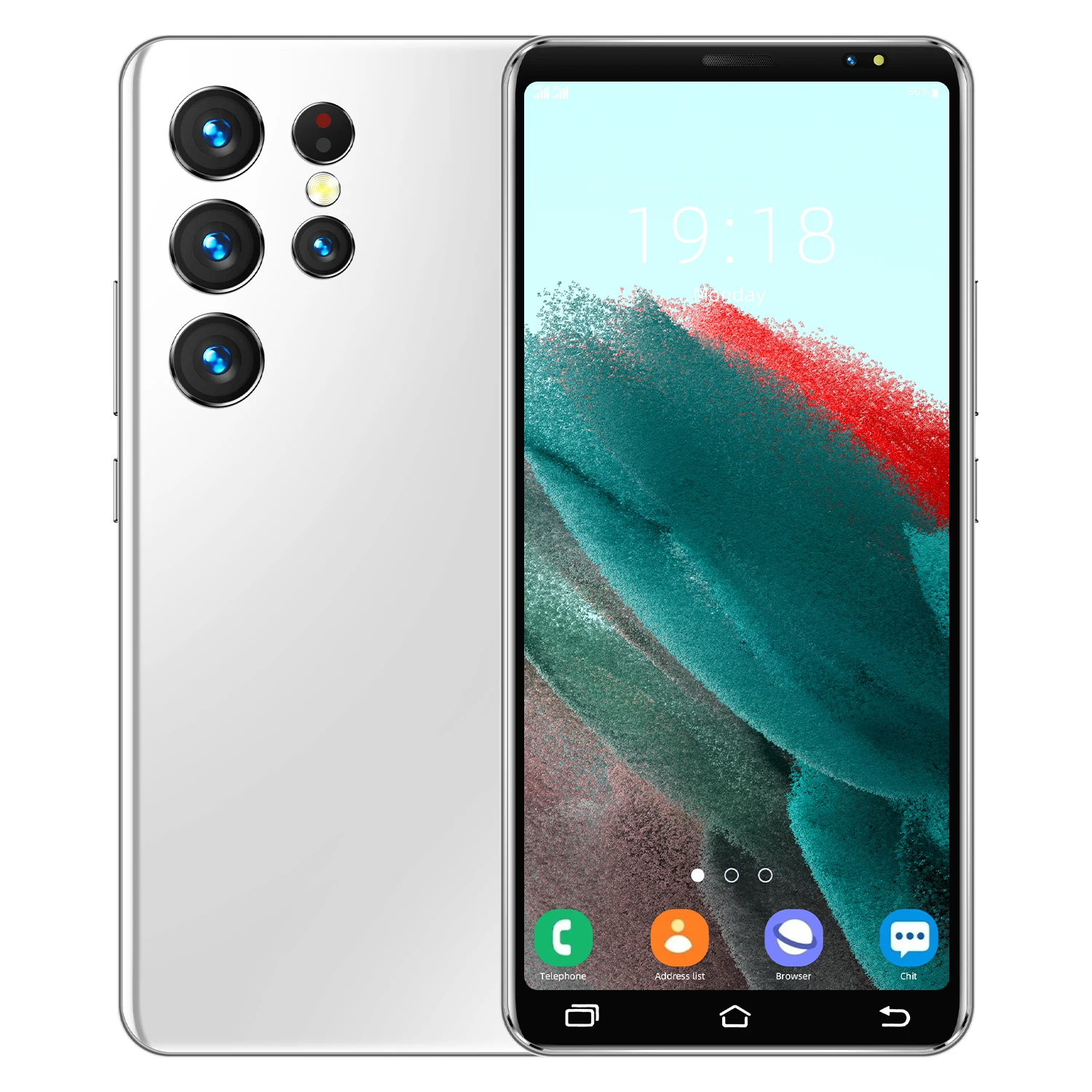 Original S22 Ultra Smartphone Full Screen Android Phones Built-in stylus Face ID Unlocked Cell Mobil Phone