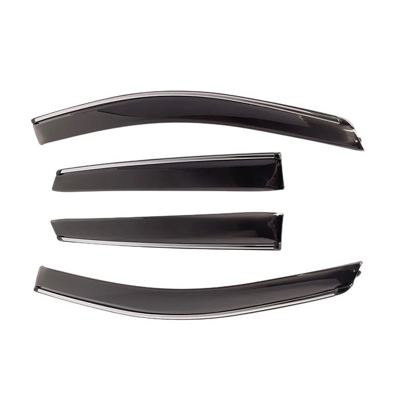 Attractive price new type window visor sun rain guard car deflectors for   QASHQAI