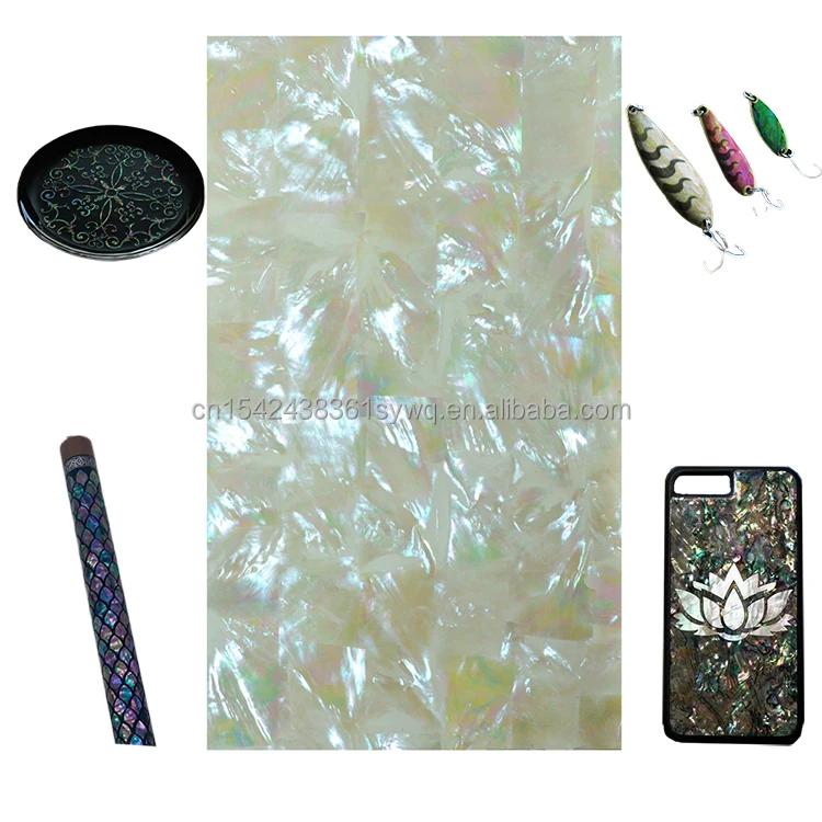 Custom guitar fretboard inlay letters Abalone mother of pearl shell blanks Sheet/Plate    DB-019