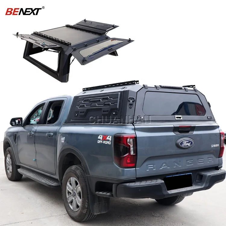 Truck Camper aluminium Canopy 4X4 Pickupk Truck hardtop Canopy ranger for Ford Raptor Tacoma Tundra Dodge Ram