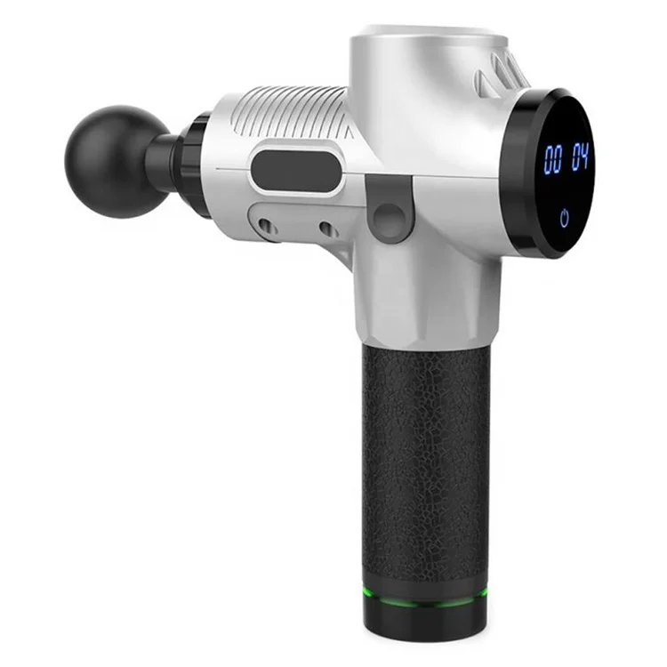 30 Speeds Electronic Massage Gun Muscle Stimulator  Percussion Massage Gun With Lcd Screen