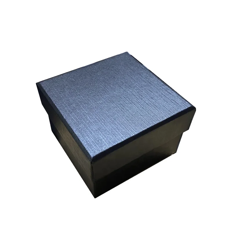 Custom Stock box jewelry gift boxes with white velvet inside customized