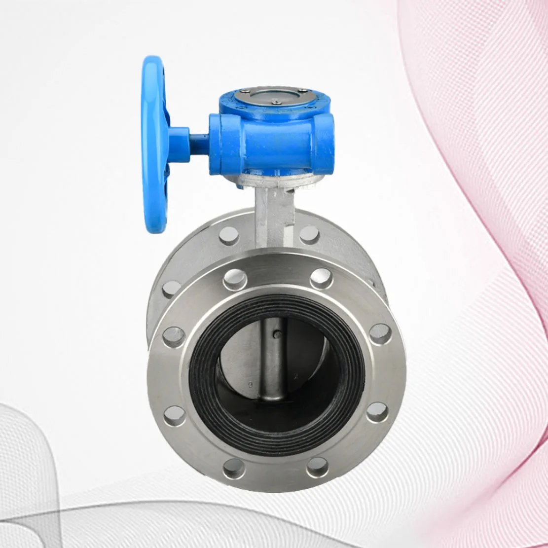 Manual/Electric/Pneumatic Flange Butterfly Valve Manual Butterfly Valve Double Eccentric Electric Butterfly Valve