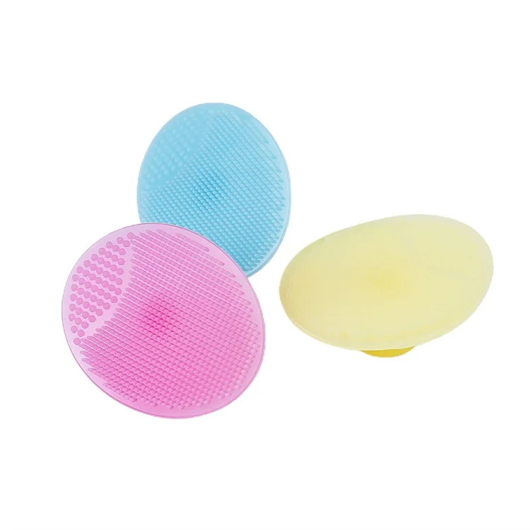  Ultra Soft Silicone Scrubber Anti-Bacterial Body Shower Massager Baby Bath