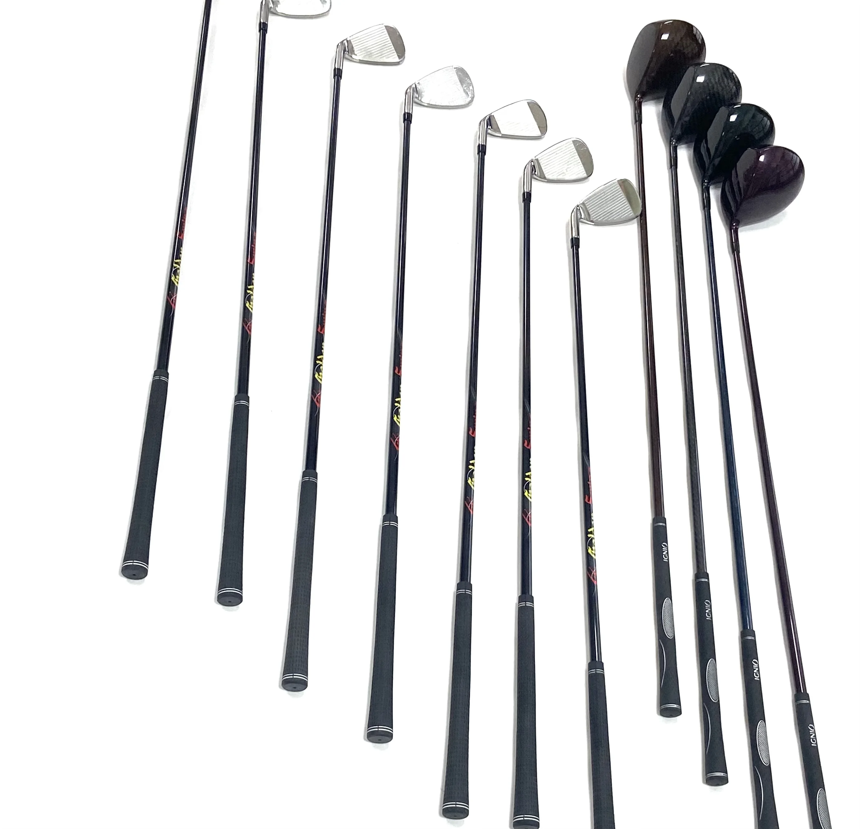 Custom logo Length Golf iron Shafts Club Graphite Plating Carbon Steel S Flex Golf Driver Shafts