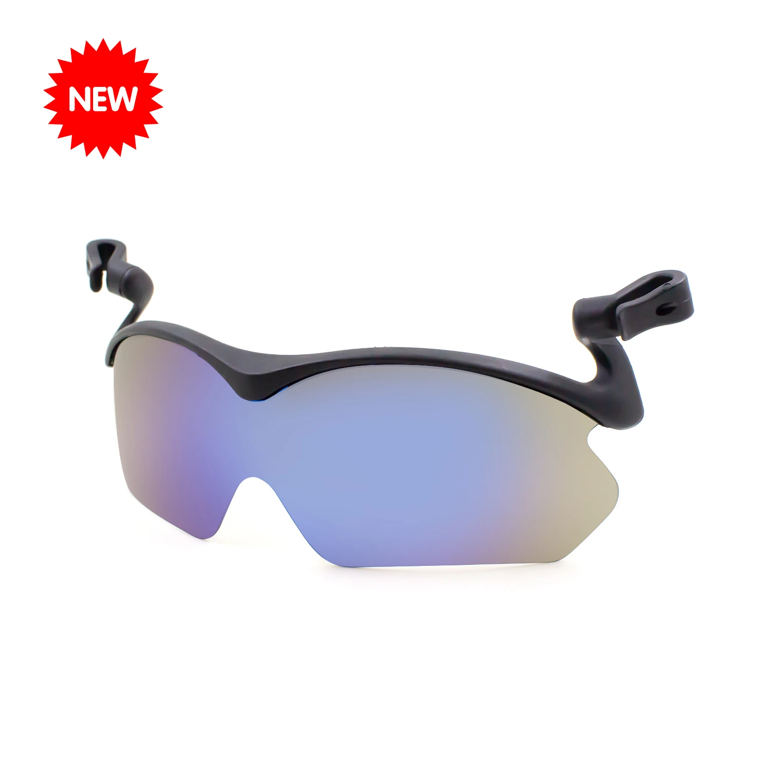 2023 Outdoor Sport Uv400 Protection Fishing Clip On Sunglasses Adjustable Polarized Sunglasses Clip On Hat