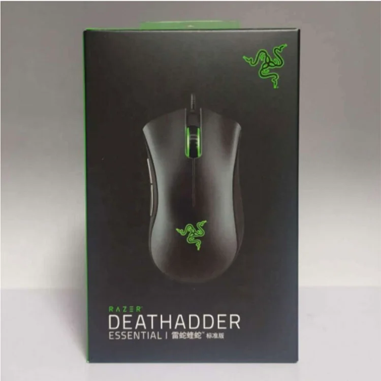  Проводная игровая мышь Razer DeathAdder Essential оптический сенсор 6400 точек/дюйм 5