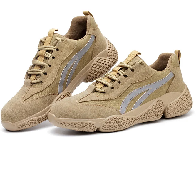 Industrial Hot Selling High End Genuine Leather Footwear  Safety Shoes Work Boots