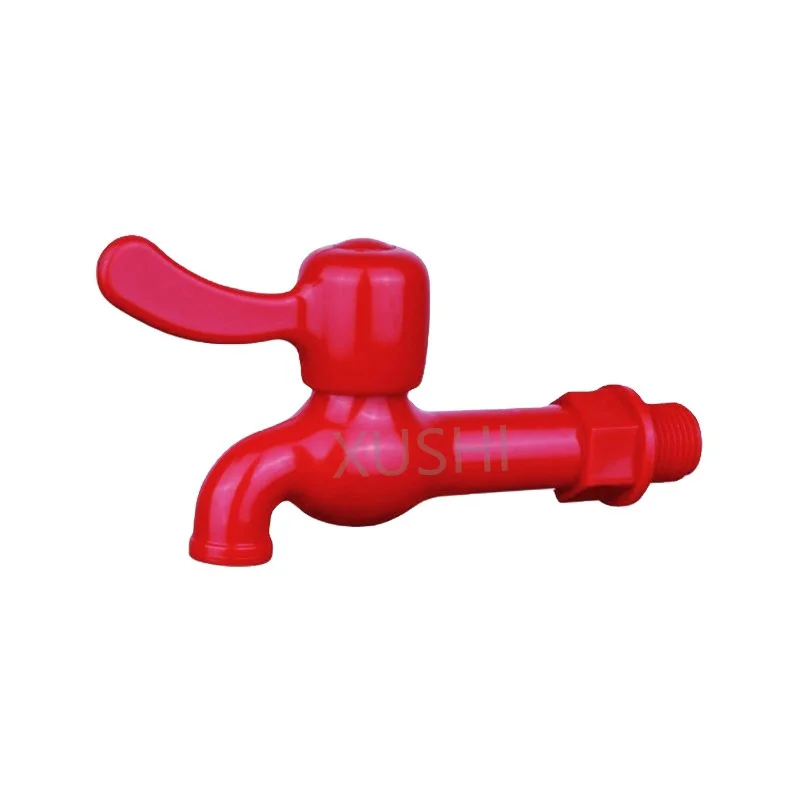plastic pvc/pp bibcock single handle faucet for Basin Drinking Water