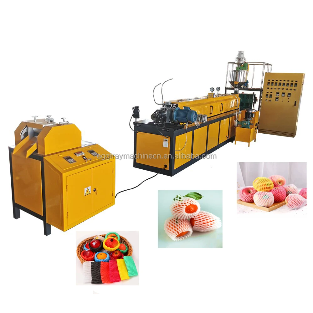 Ldpe foam net machine epe foamed mesh extruder line