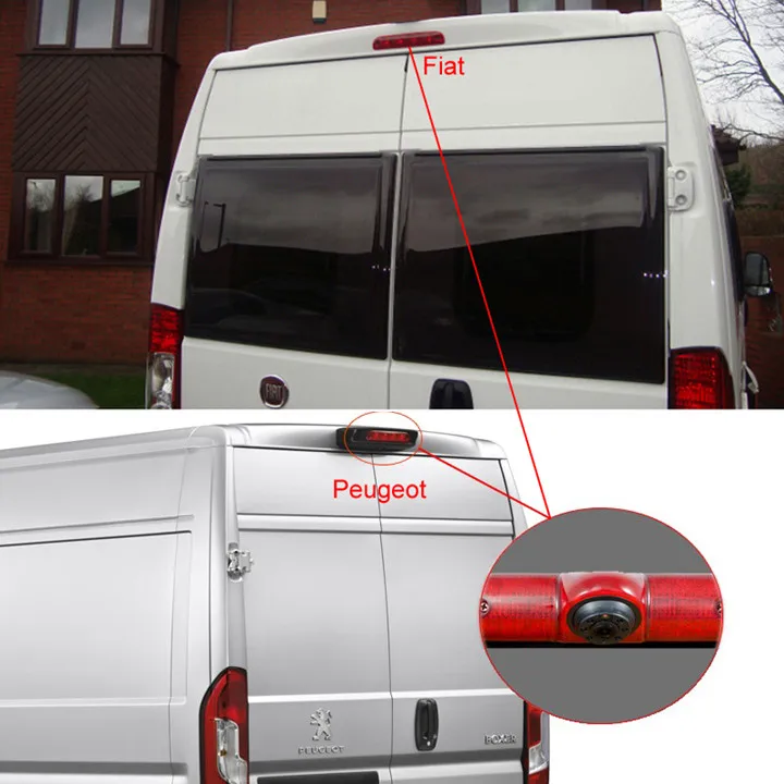 HD Waterproof Night Vision Car Brake Light Rear View Parking Reverse Backup Camera universal car reverse aid