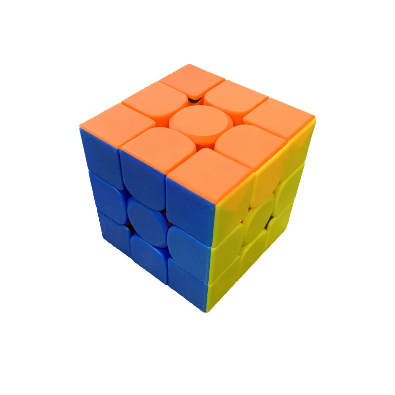 5.6CM Speed Cube 3x3x3 Stickerless Turning Speedly Smoothly Magic Cubes Puzzle Game Brain Toy for Kids and Adult