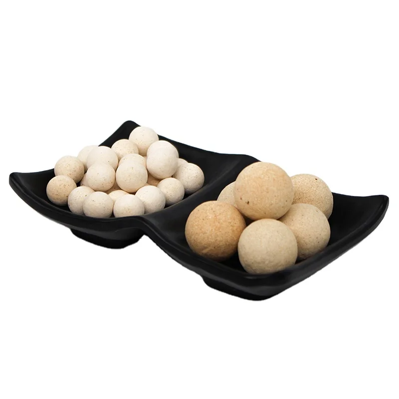 30-80mm Heat Storage Refractory Kaolin Ball Ceramic Fire Balls for Heating Furnace