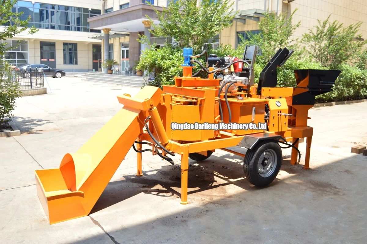 M7m1 Mobile Model Building House Clay Interlocking Brick Machine for Myanmar M7mi Twin Super Block Making Machine Price