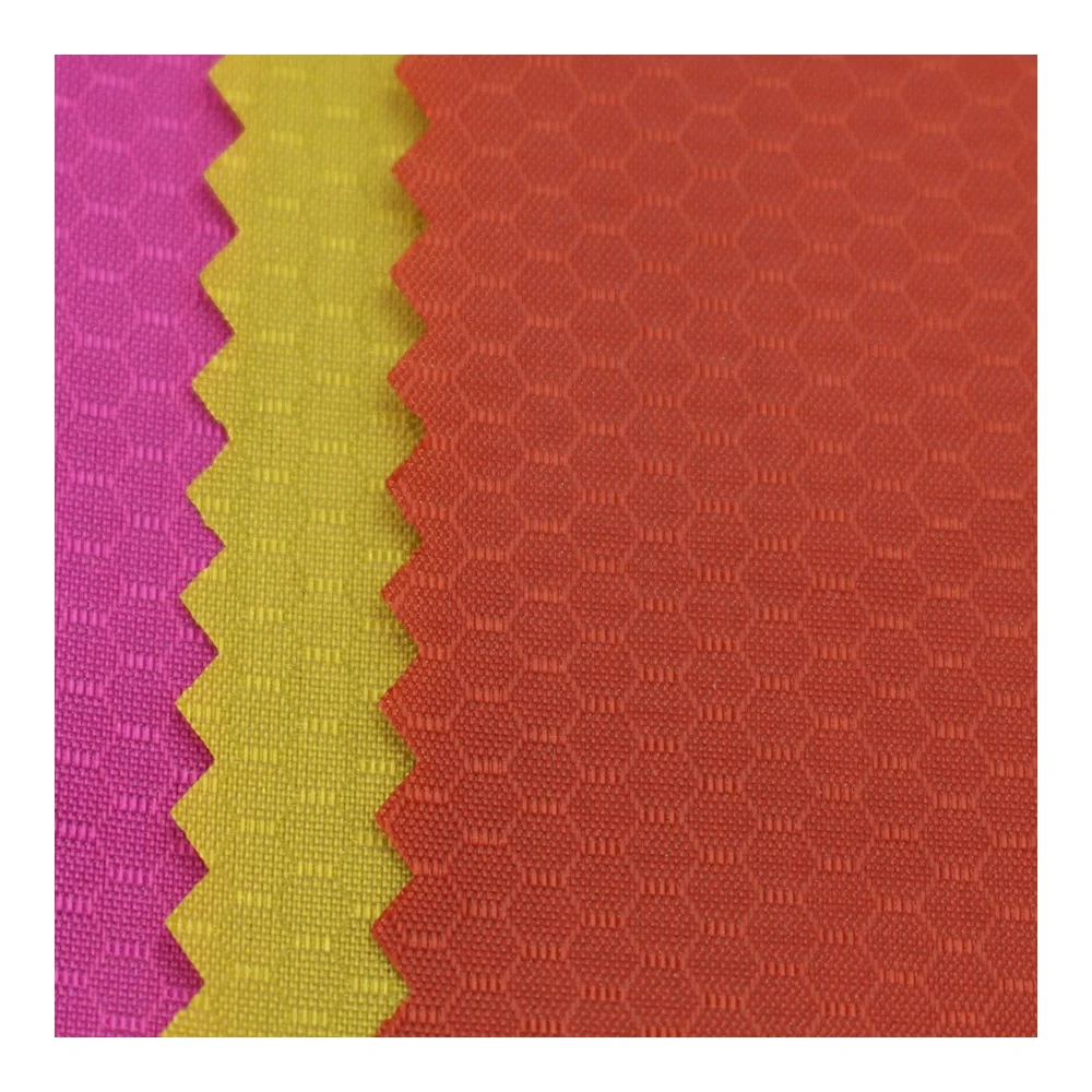 Водостойкая, 70d, 190t, 210t, шестигранная, Рипстоп, нейлоновая тафта, ткань с полиуретановым покрытием