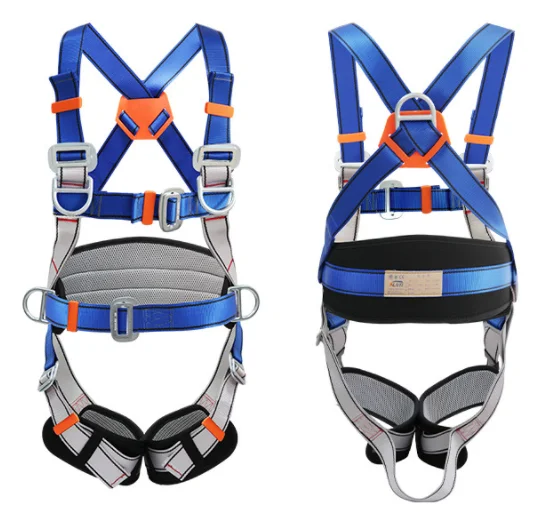 Travel Restraint Climbing Fall Protection Safety Harness Equipment For Fall Arrest Working At Height