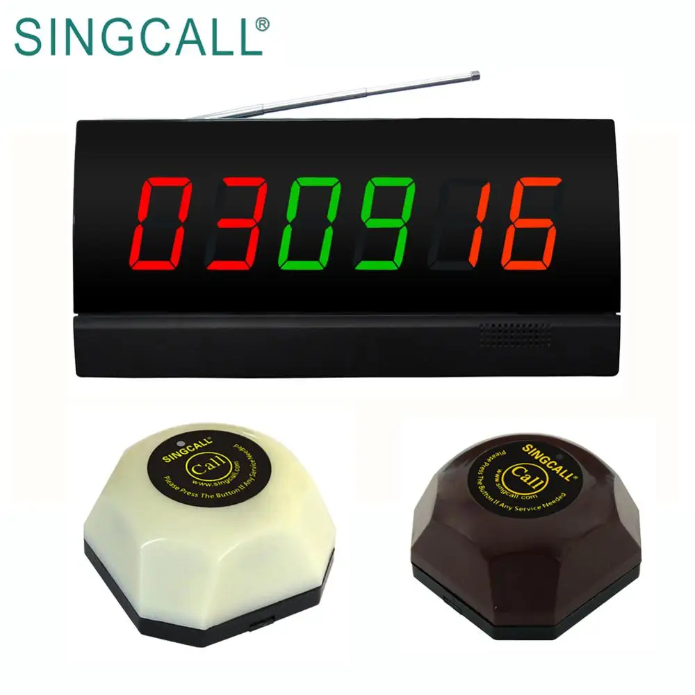 SINGCALL Wireless Patient Call Button Hospital Nurse Call System With Software Management