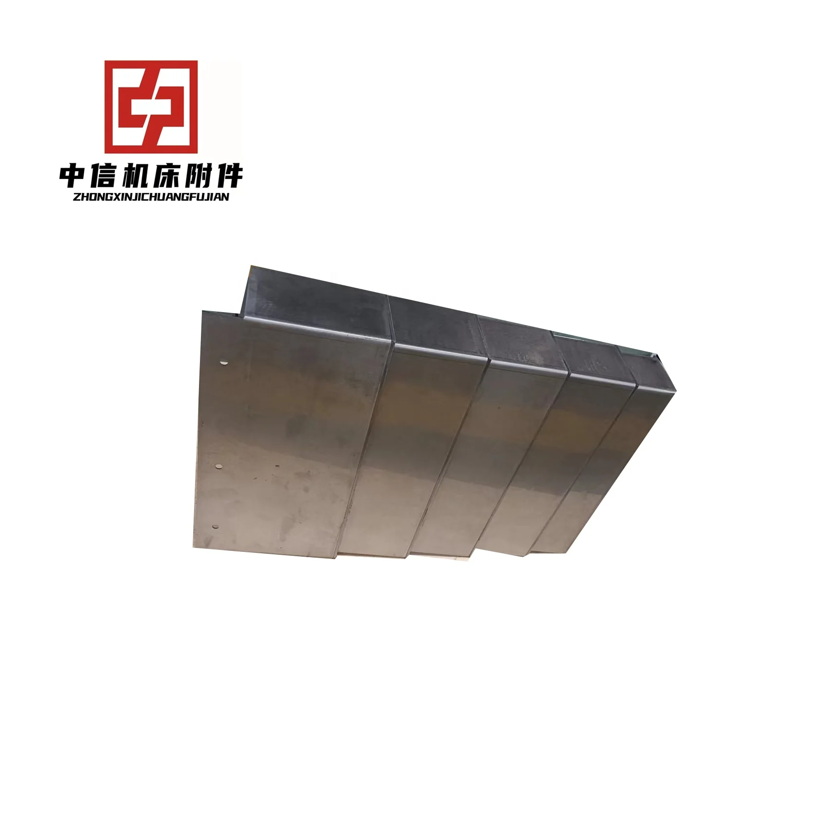 Proper price steel plate machine protective shield steel bellows cover with good quality