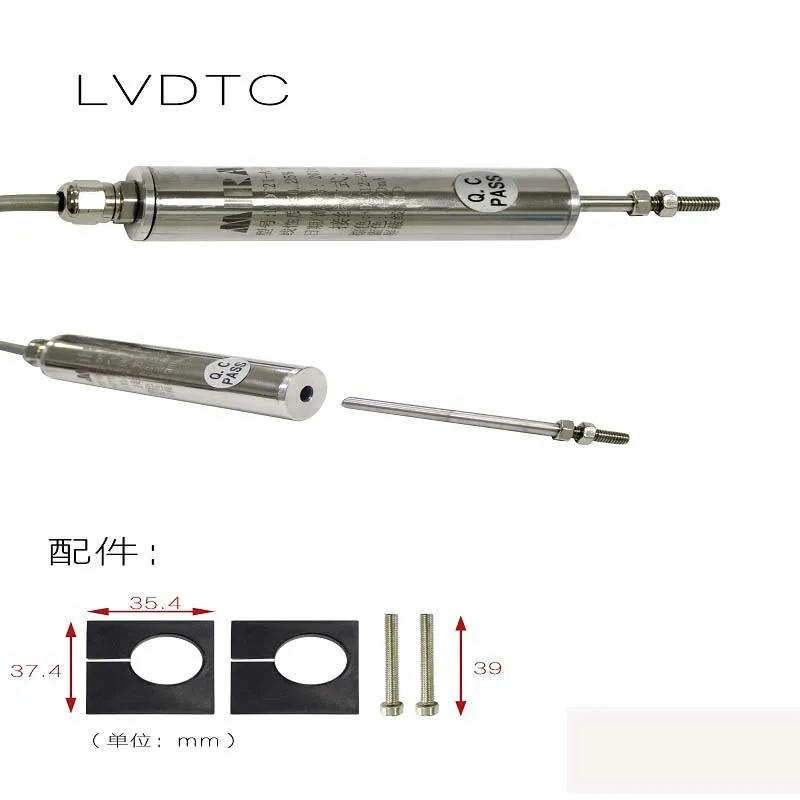 MIRAN Core Separated Displacement Measuring  LVDT Sensor