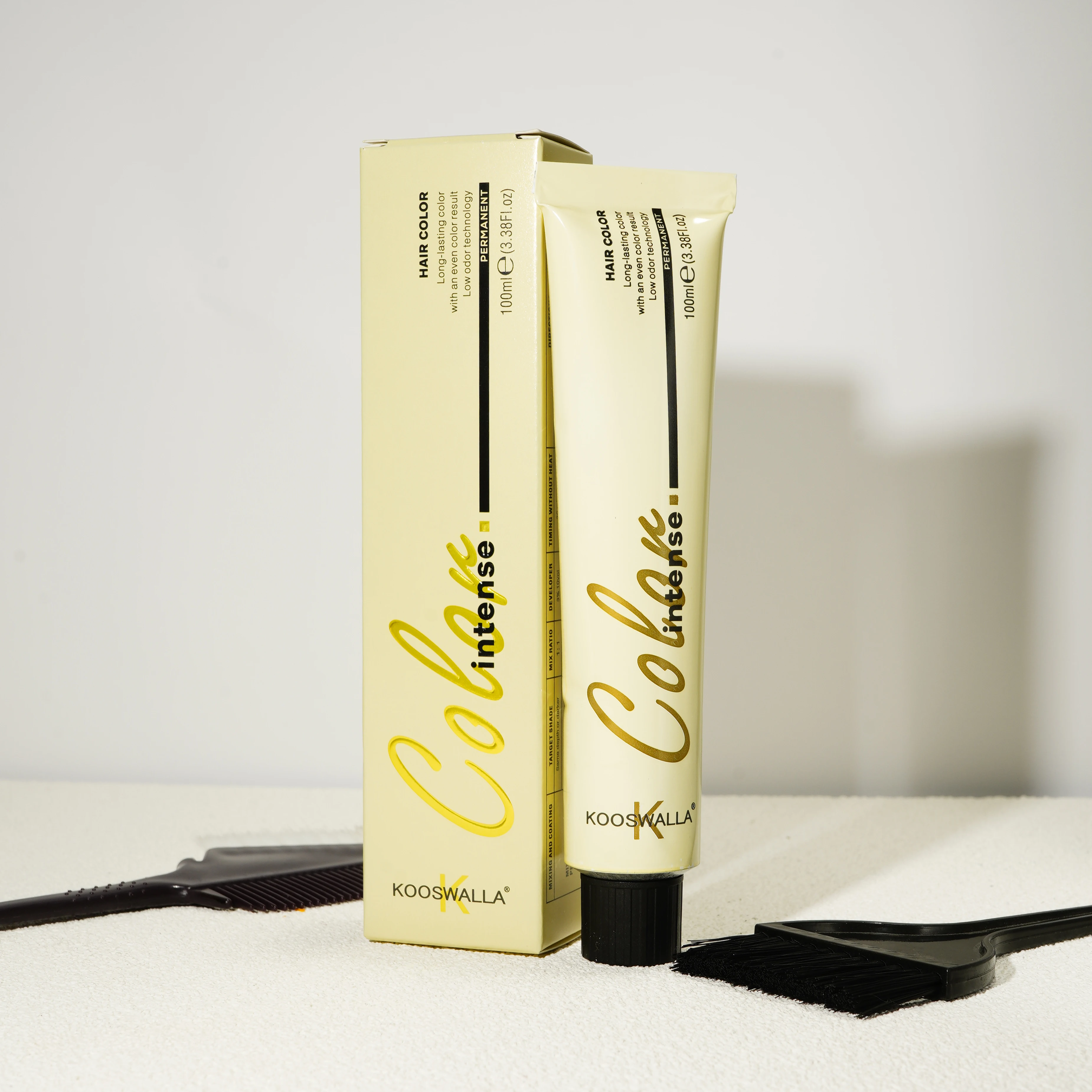 Kooswalla Private Label Hair Styleing Products Organic Hair Color Hair Dye Cream