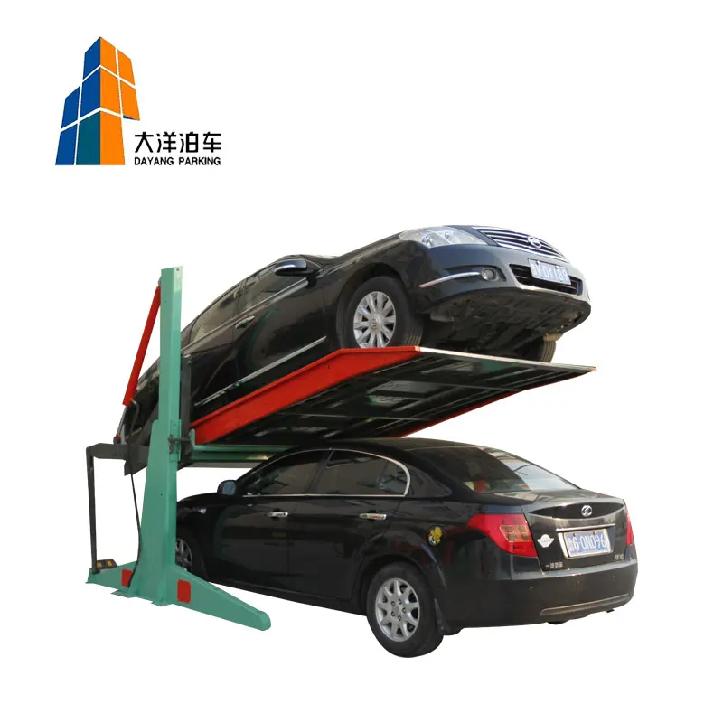 Горячая продажа Китай Dayang CE качество два поста двухслойная Автоматическая логистическая система парковки Автомобиля экономия