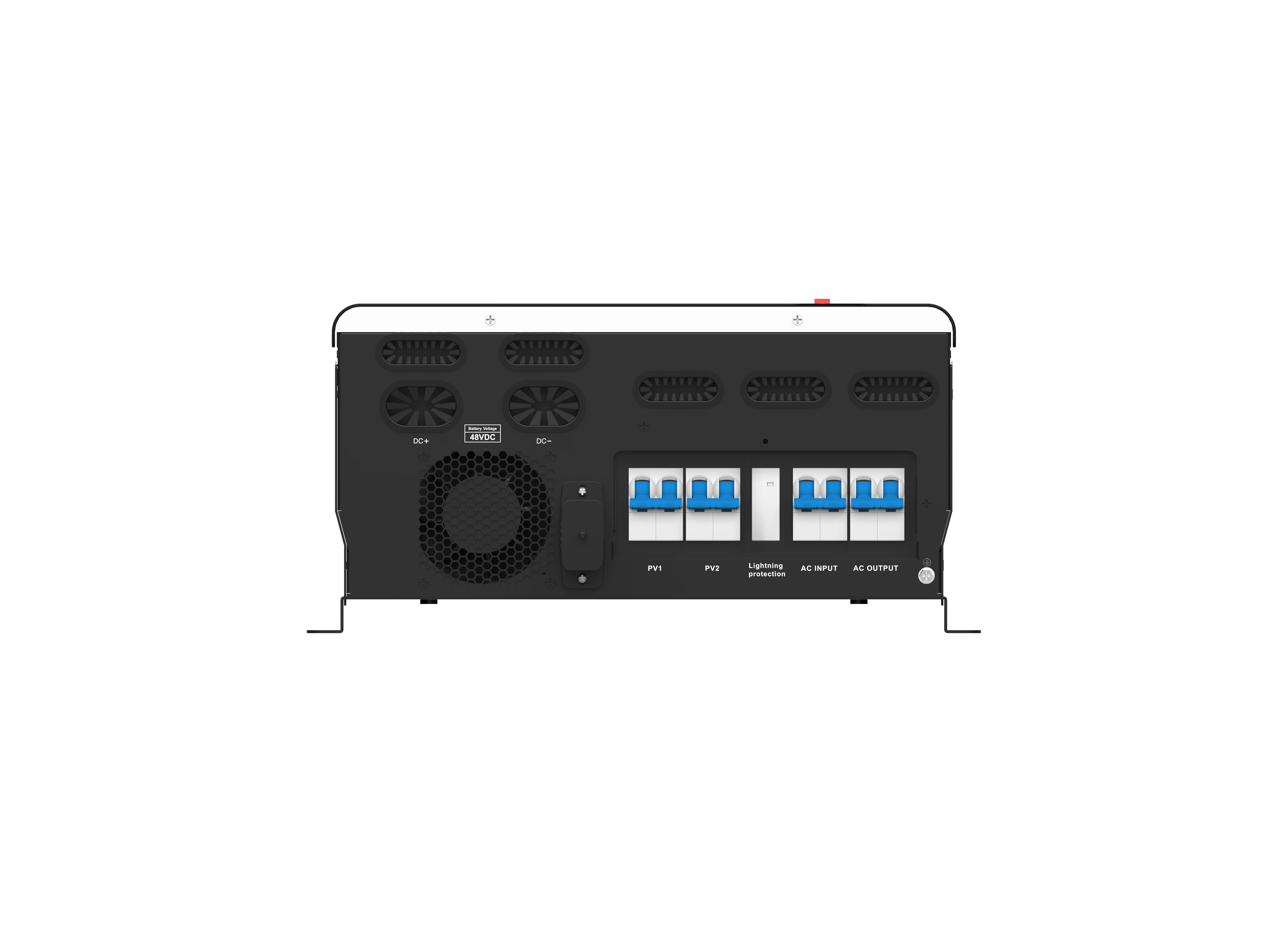 MUST PV 250V 8- 12KW 100A/200A DC Start WIFI Monitoring Function Inside BMS Function LOW FREQUENCY SPLIT PHASE SOLAR INVERTER