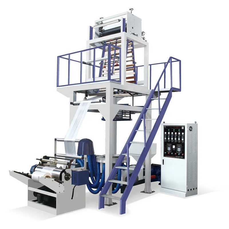 SS Film Blowing Machine SS-FM Series High and Low Pressure Plastic Single-layer Gearbox Online Support Engine