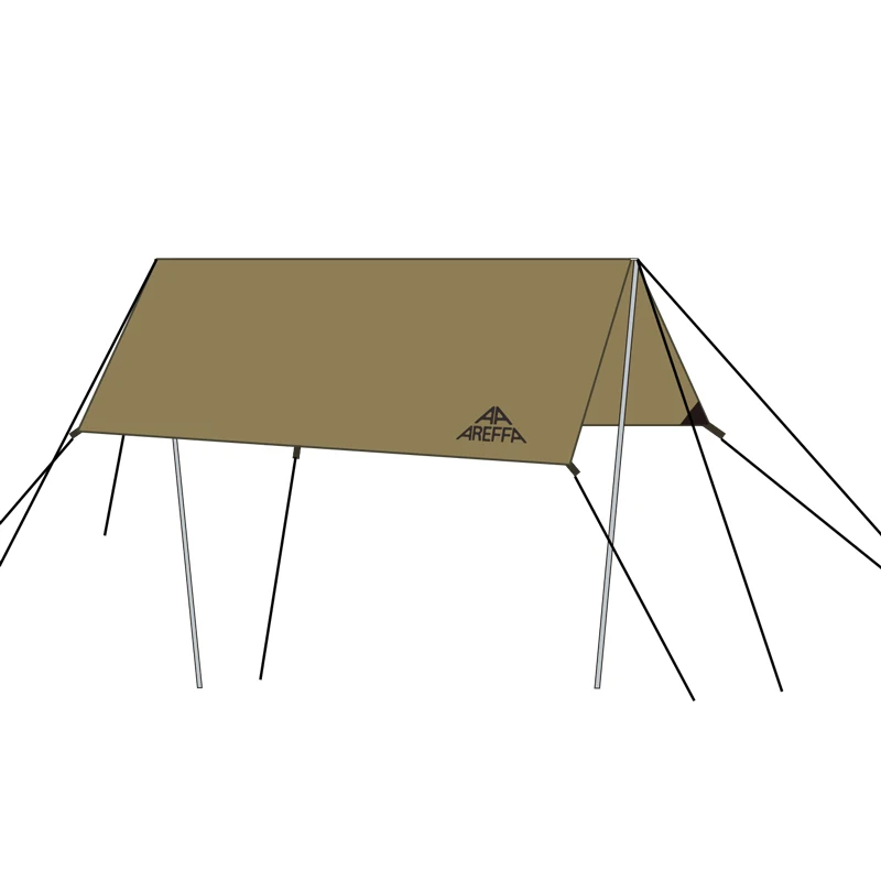 AREFFA Hot Sale Beach Picnic Pergola Awning Fabric Tc  Canopy Tarp Tent Waterproof glamping Shelter