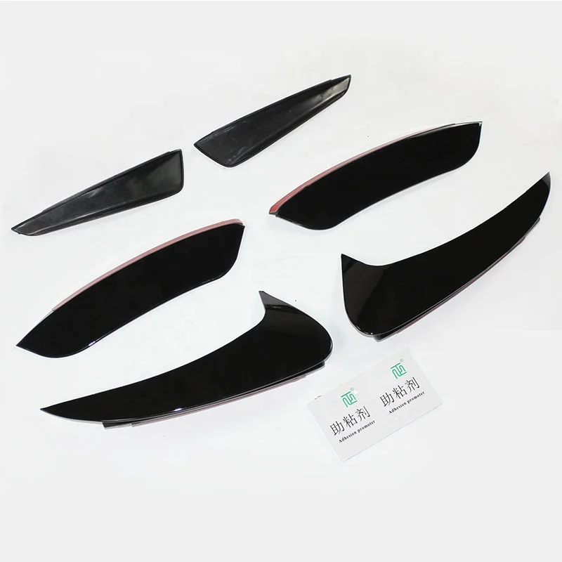 Front Bumper Lip Spoiler& Rear Bumper Air Knife For Benz W177 AMG A35 Style 2019