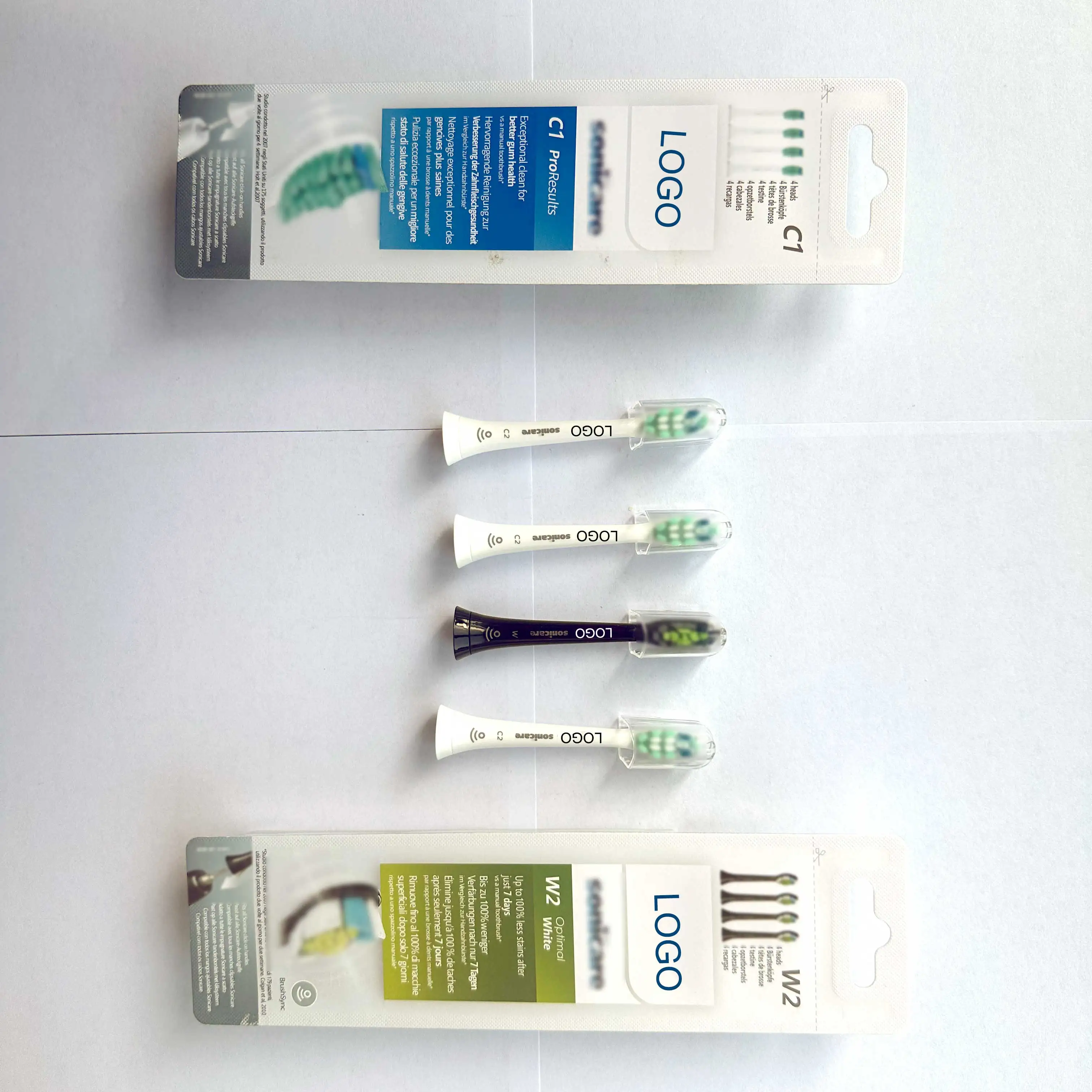 Eco Friendly Copper-Free C2 G2 Replacement Electric Toothbrush Brush Heads Compatible for Phili P Toothbrush Heads