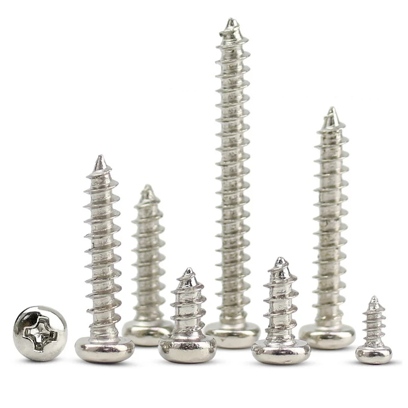 Custom Wholesale Chicago Screw CNC Metal Parts with Black and Zinc Finish Stud Screws for Heavy Industry Nut Bolt Screws