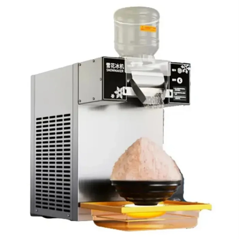 Model-60 Automatic snowflake flake cream crusher maker make shaved ice machine