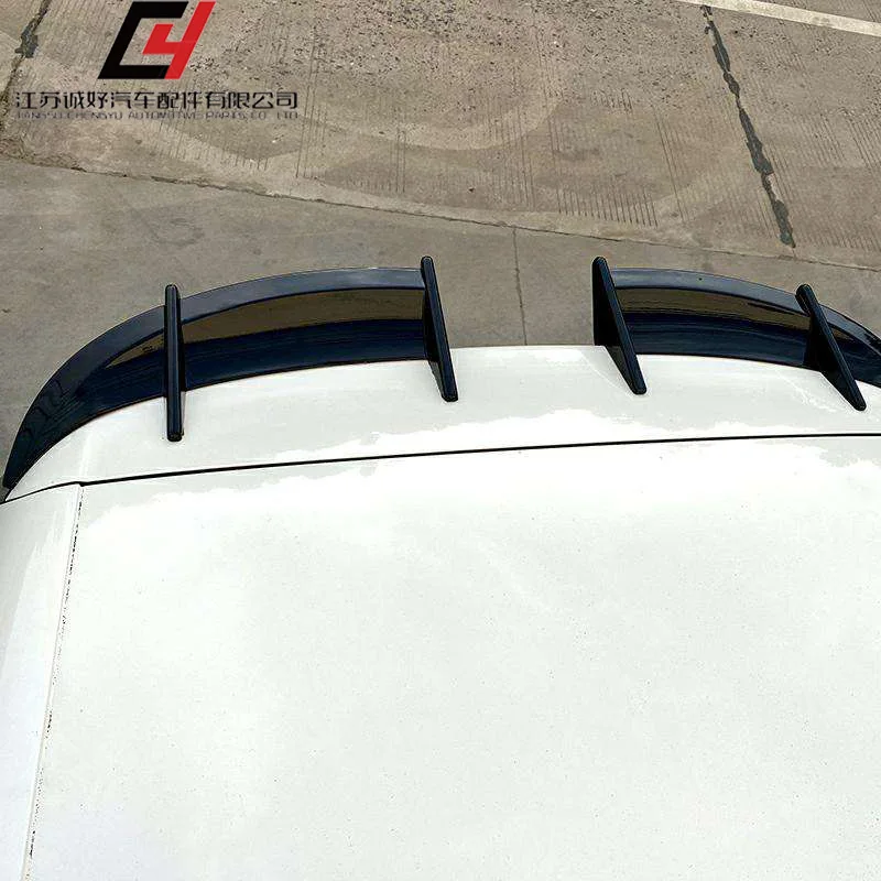 High quality carbon fiber rear spoiler ABS style Car Tuning Wing for  Automotive Exteriors