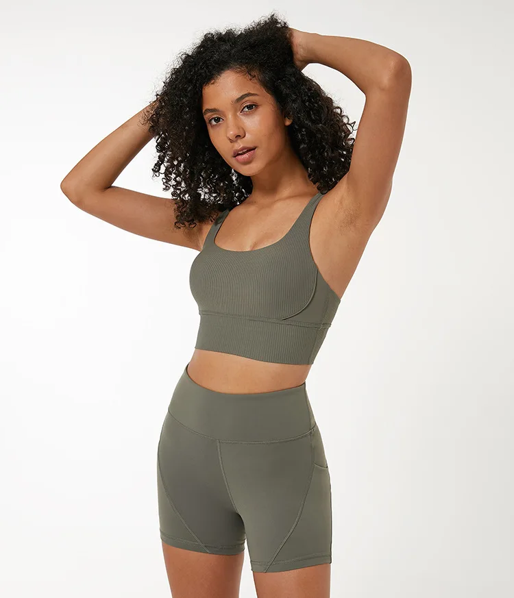 Favorable Price Gym Fitness Naked feeling Women Fitness Custom Sports Bra, High Strength Powerful Gym Fitness Yoga Bra