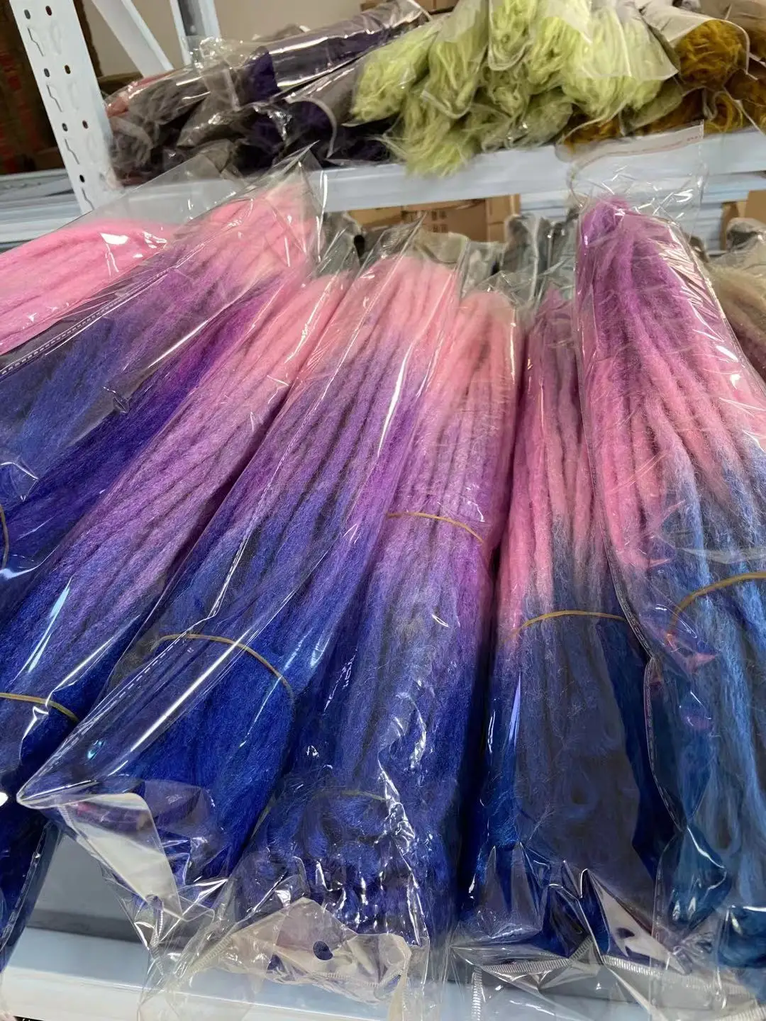 Hot Sale Dread lock Crochet Braids Hair Synthetic Dreadlocks Extensions For Black Hair Private Label Faux Dreadlocks