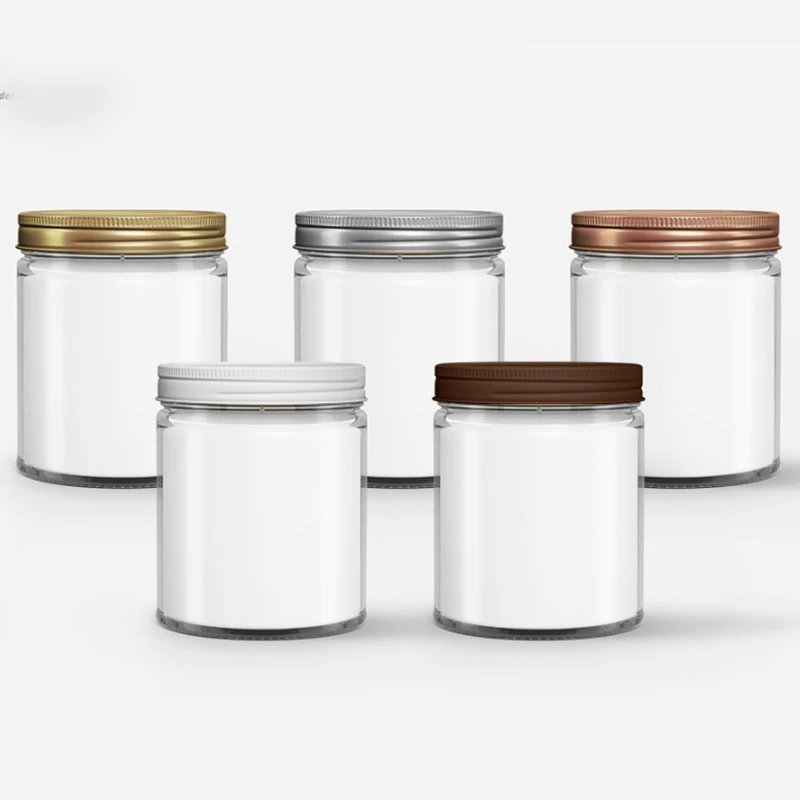 Jar Scented Candles with Lid Different Glass Custom Luxury