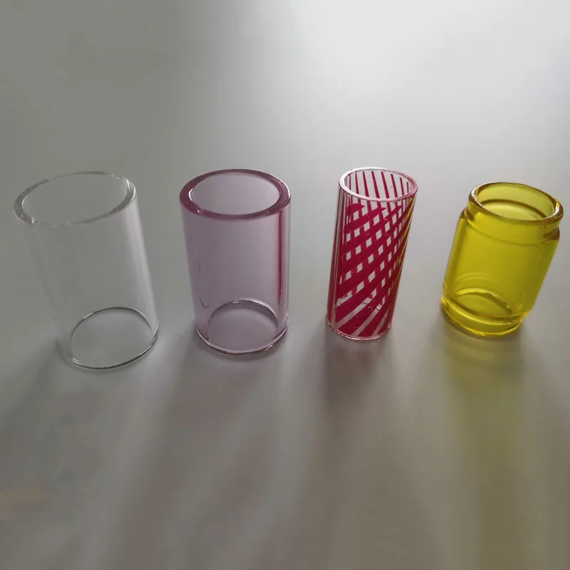 Quartz oil cup with one end closed