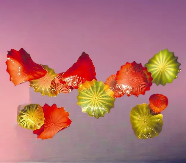 Fish Ornaments MJ Decoration Murano Glass Zibo Glass Europe Wholesale Hand Made Decorative Blown Art Customized Folk Art Flower