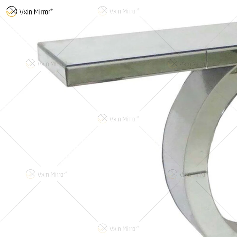 2022 New Products Designer Console Table simple Mirrored pure mirror Console Tables