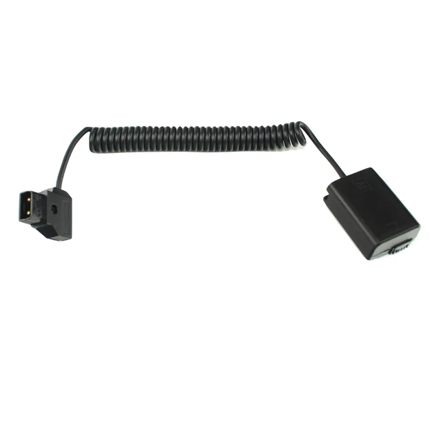 
 D-TAP для NP-FW50 манекен заряд батареи пружинный кабель для A7 A7R II A6300 A6500  