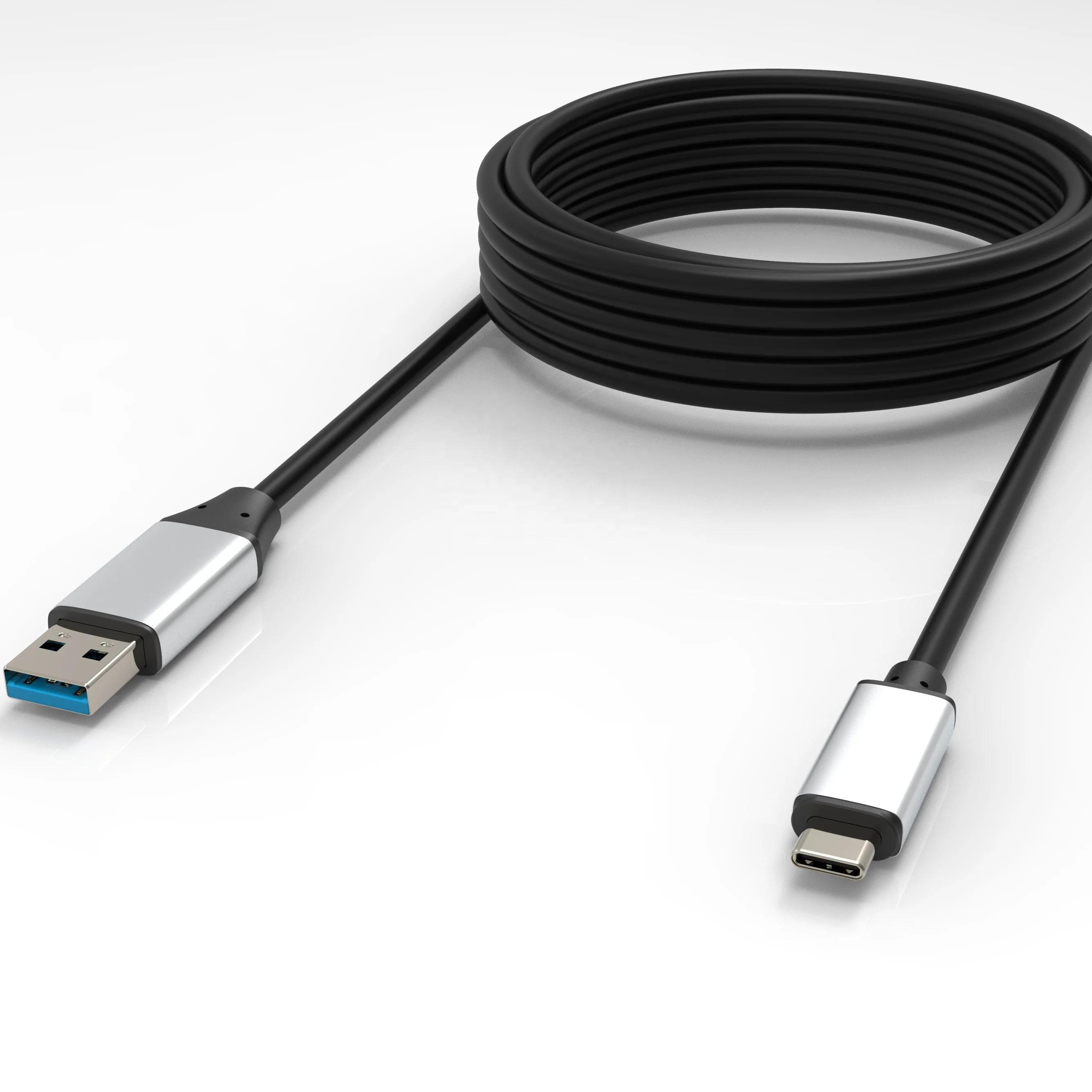 
USB 3.0 A male to C type male, High-speed transmission data cable, 100W fast charging cable 