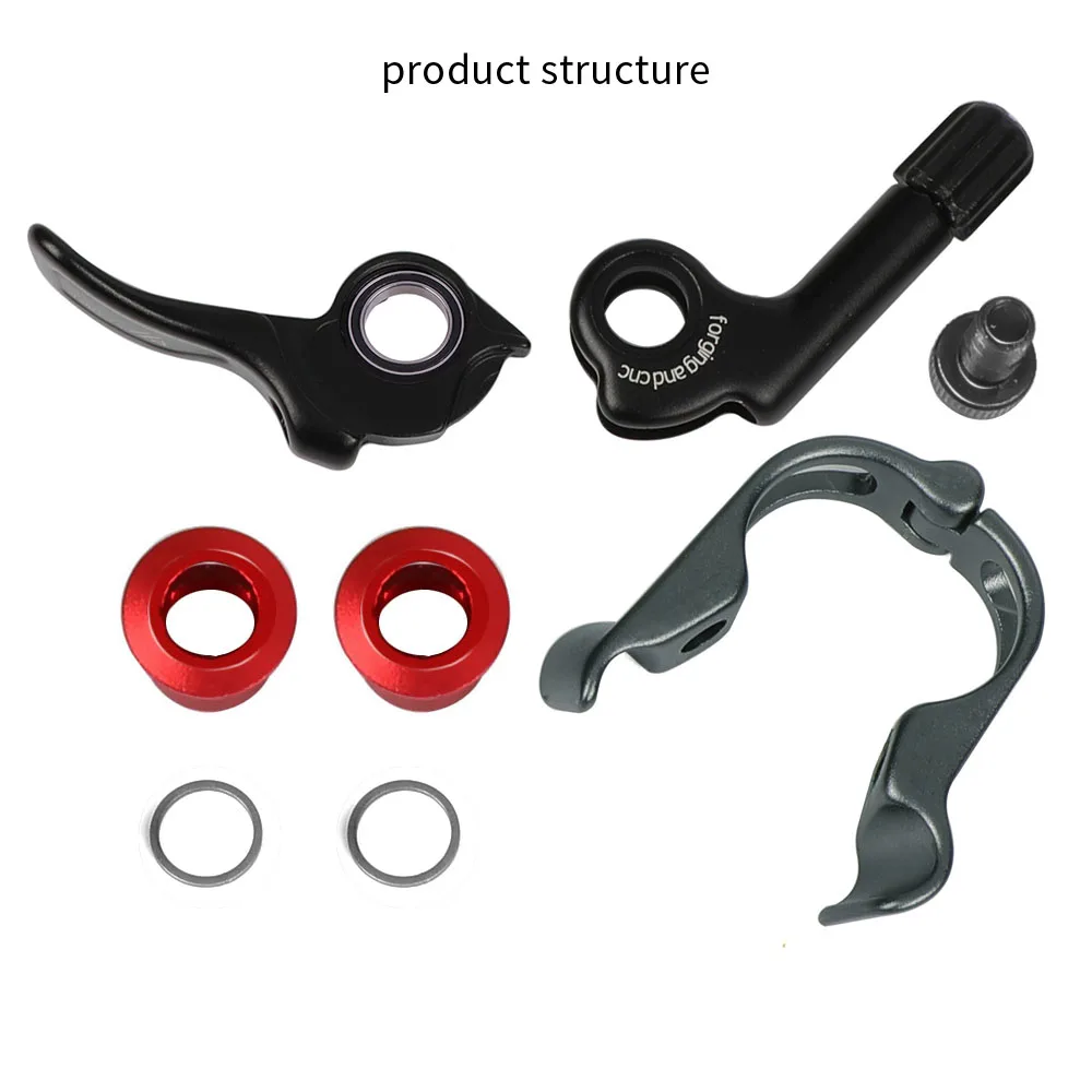 Aluminum Alloy Remote Bicycle Seatpost Dropper Wire Control Mountain Mtb Road Bike Seatpost Switch Adjustable Lever