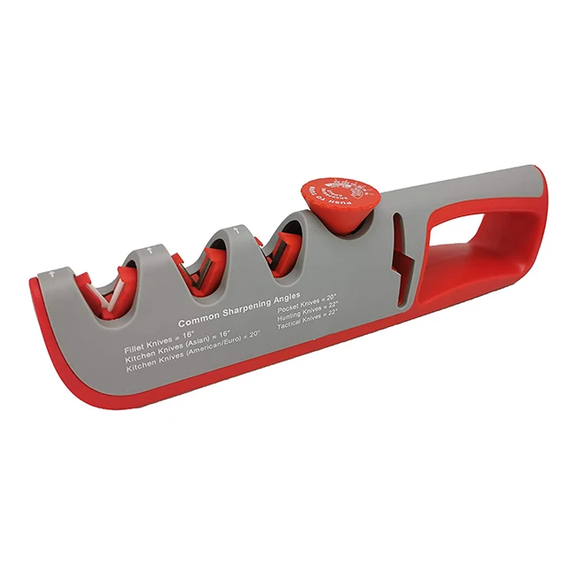 Wholesale Adjustable Blade 3 Stage Diamond Sharpening Accessories 3-Stage Knife Sharpener