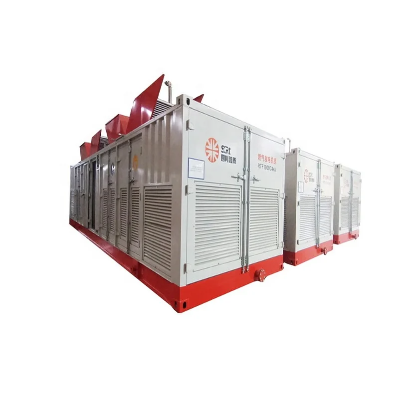 Containerized  1MW gas generator  Biomass generator gas generation equipment