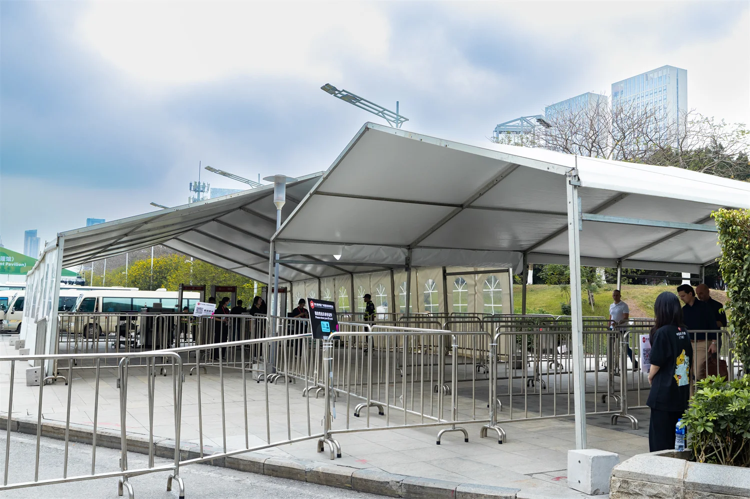 custom big commercial aluminum constructions outdoor heavy duty portable tents for events wedding party