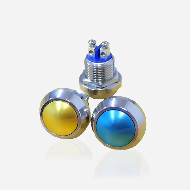 12 мм антивандальный кнопочный переключатель с 304 SS материал более высокое качество