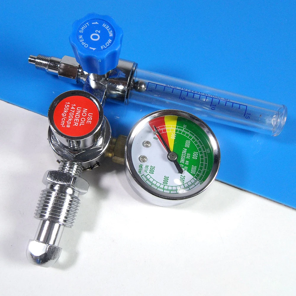 Amazon top seller 2021 medical oxygen cylinder regulator with flow meter medical oxygen pressure regulator