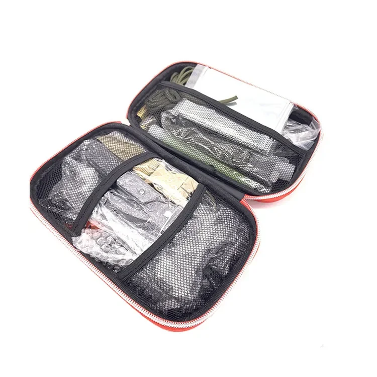 Hot Sale 18 in 1 Emergency Survival Kit Box Emergency Rescue Equipment Defense Tool for Fishing Boating