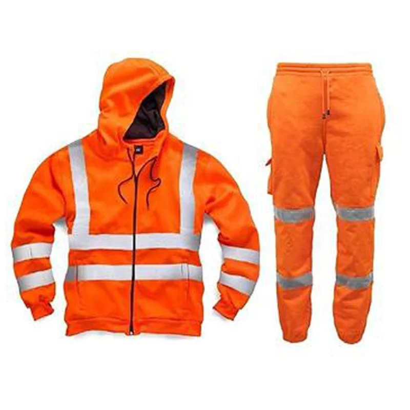 Бесплатный образец, Мужская Светоотражающая Защитная толстовка с подогревом, комбинезон для рабочих